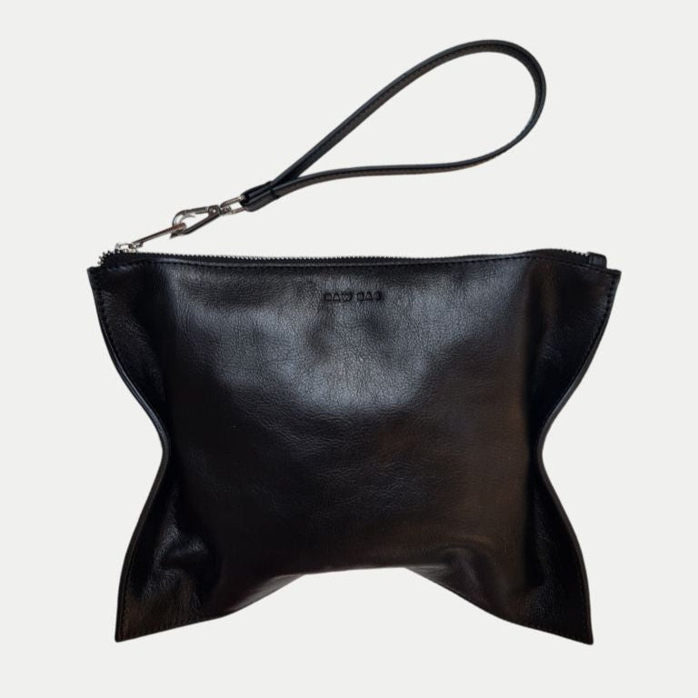 Raw Bag Soft Farfalle Clutch